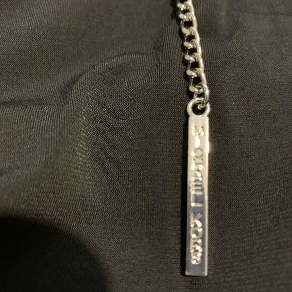 NWT Michael Kors Chain lace up dress. Size Small - Picture 13 of 13